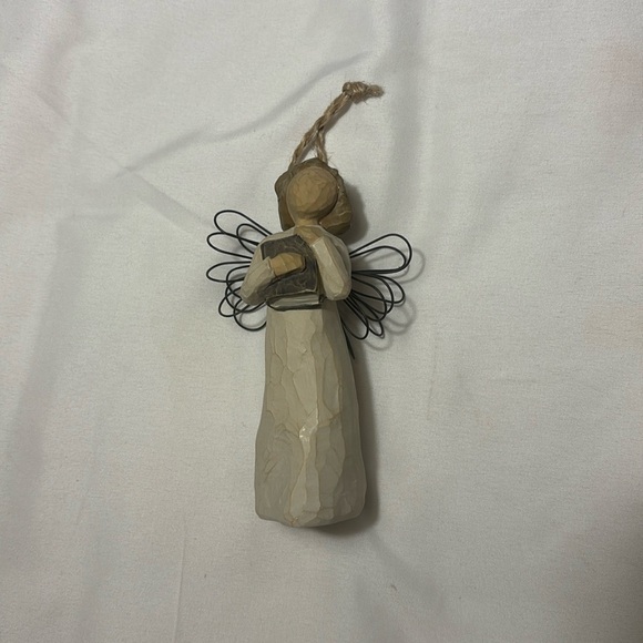 Willow Tree Angel of Learning Figure, 5.5" Resin Angel w/ Book - Picture 1 of 5